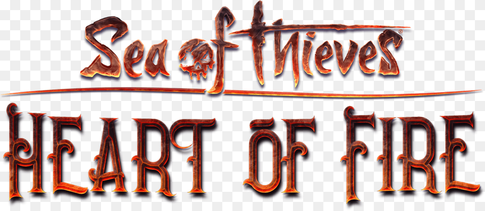 2013 Sea Of Thieves Wiki Sea Of Thieves Heart Of Fire Logo, Text, Calligraphy, Handwriting Png Image