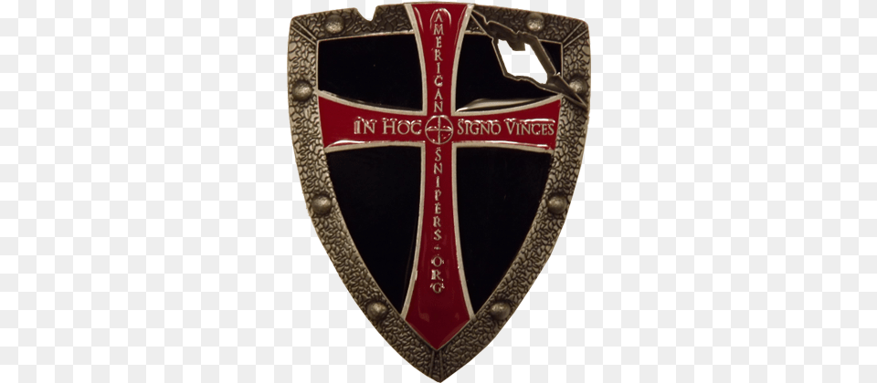 2014 Crusader Templar Challenge Coin Crusader Challenge Coin, Armor, Shield Free Png