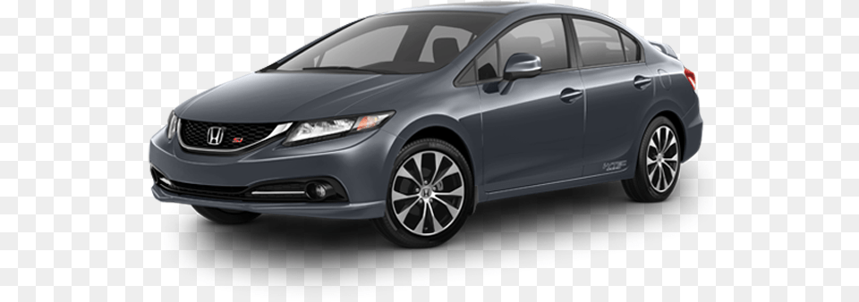 2014 Honda Civic Gray 2014 Honda Civic Ex, Car, Vehicle, Sedan, Transportation Png
