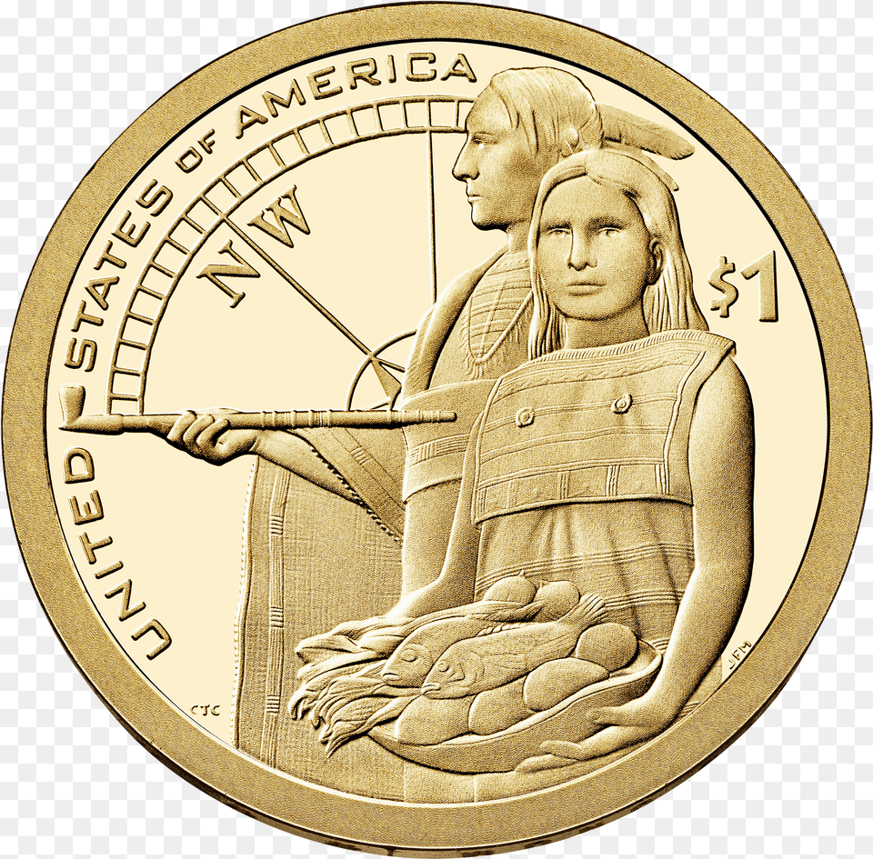 2014 Native American Coin 2014 Native American Dollar, Electrical Device, Microphone Free Transparent Png