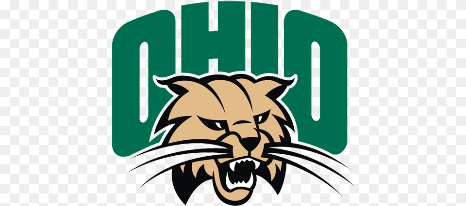 2014 Ohio Bobcats Football Schedule Picture Library Ohio Bobcats Logo, Animal, Lion, Mammal, Wildlife Png Image