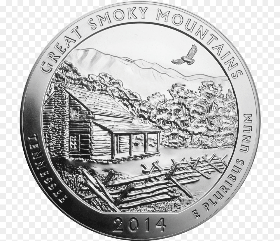 2014 Tennessee Quotsmoky Mountainsquot America The Beautiful, Coin, Money, Nickel, Animal Free Png