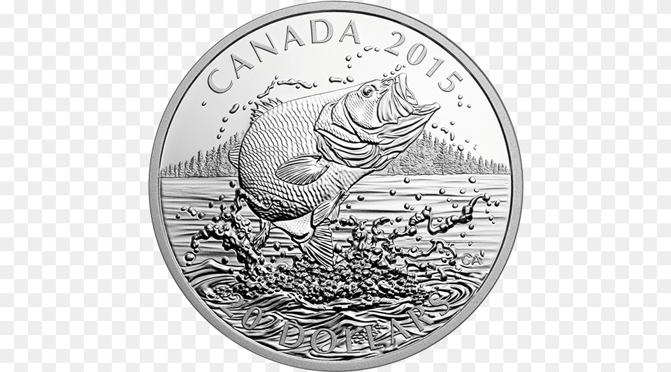 2015 1oz 20 Fine Silver Coin Coin, Money, Animal, Bird Png Image