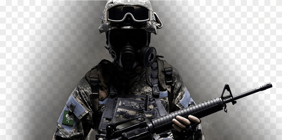 2015 2017 Rshost Plus Counter Strike, Adult, Gun, Helmet, Male Free Transparent Png