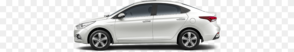 2015 Fluidic Verna Psw Old Hyundai Verna White Car, Vehicle, Sedan, Transportation Free Png Download