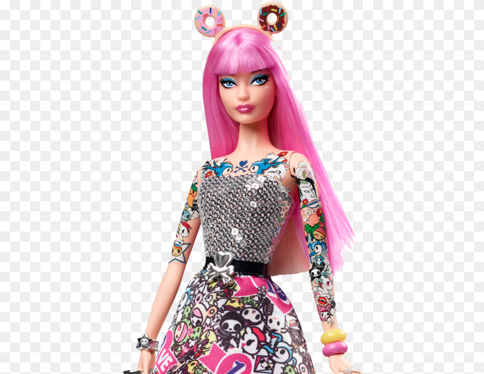 2015 Barbie Tokidoki, Figurine, Doll, Toy, Person Free Png