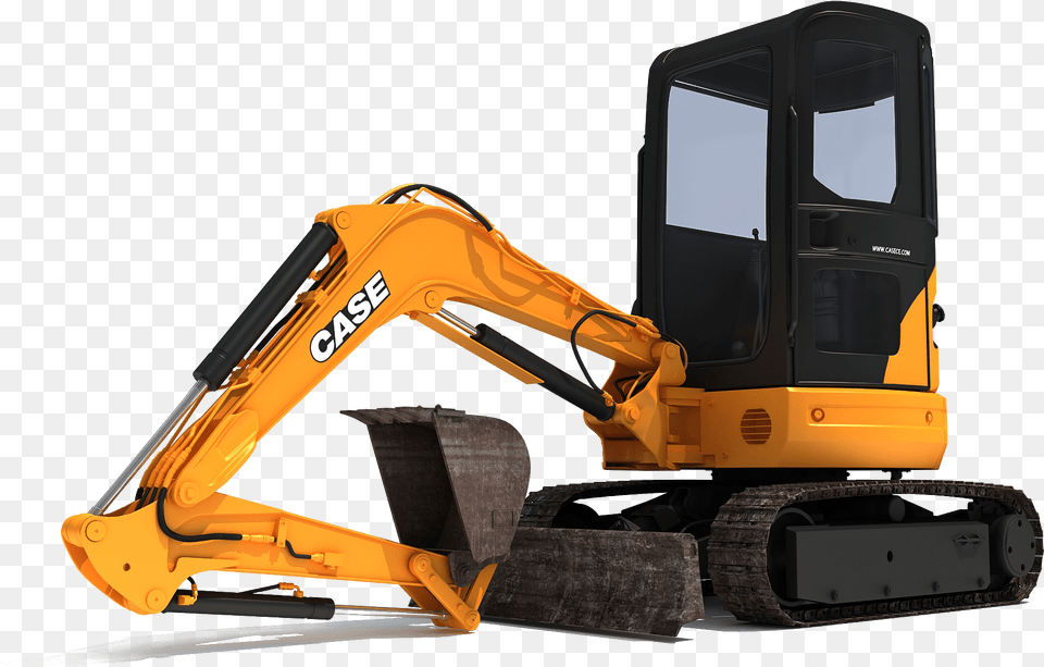 2015 Case Cx36b Mini Excavator Vehicle Construction Site 3d Model, Machine, Bulldozer Png Image