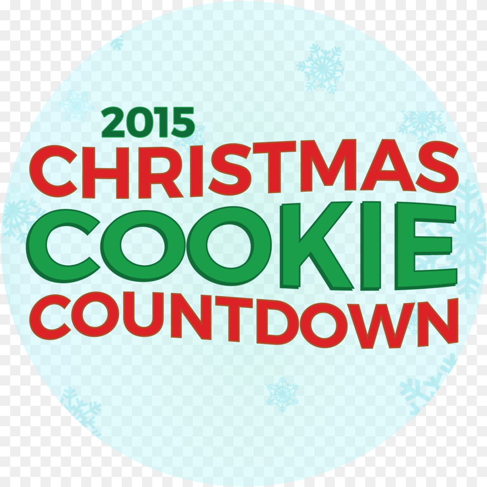 2015 Christmas Cookie Countdown Mrfoodcom Banyumas, Logo, Disk Free Png