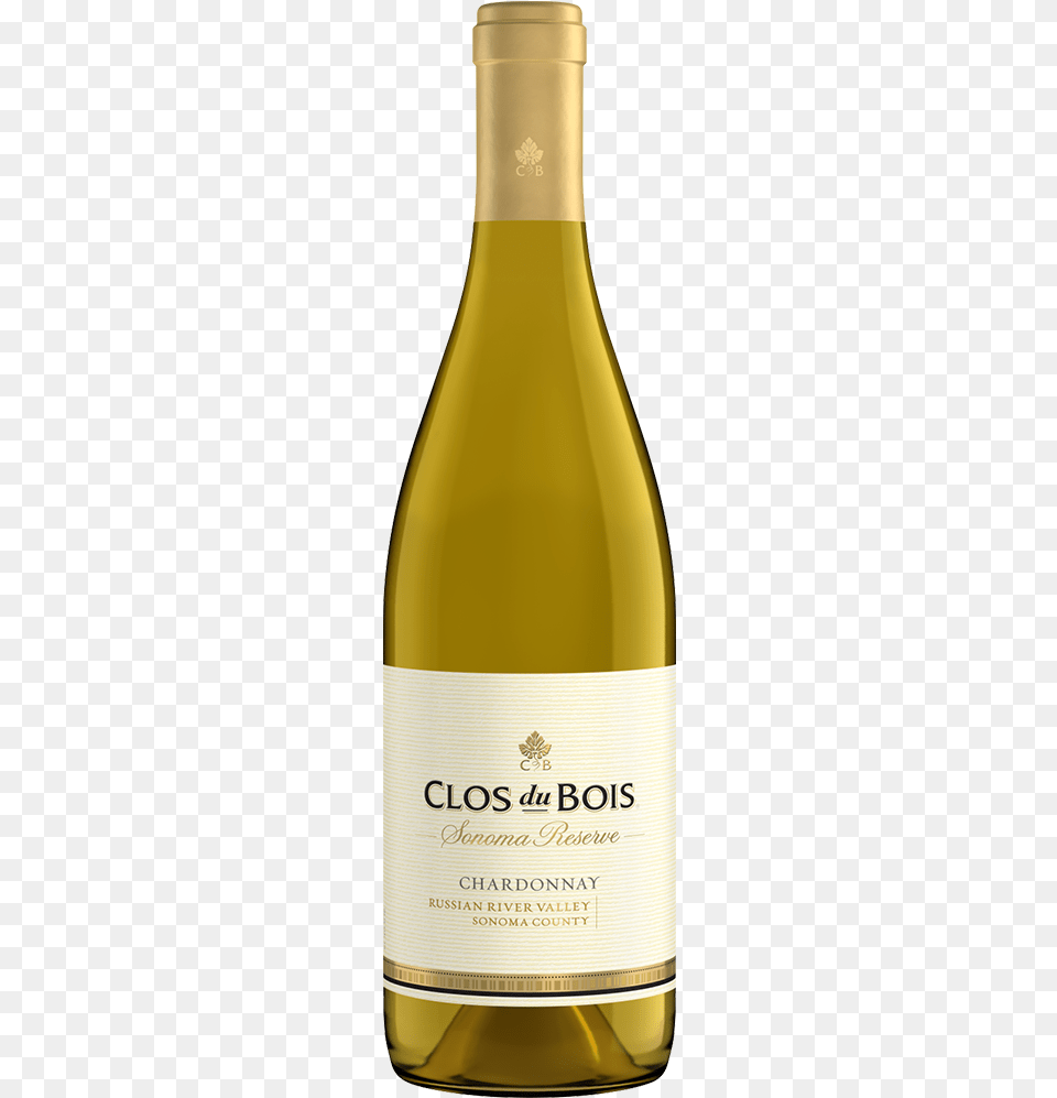 2015 Clos Du Bois Sonoma Reserve Chardonnay Russian Clos Du Bois Chardonnay 2015, Alcohol, Beverage, Bottle, Liquor Free Png Download