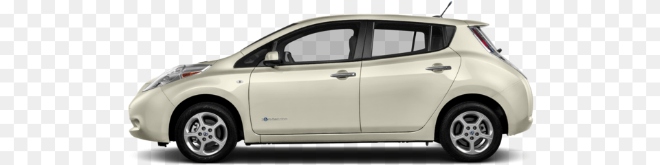 2015 Nissan Leaf Side View, Alloy Wheel, Vehicle, Transportation, Tire Free Png