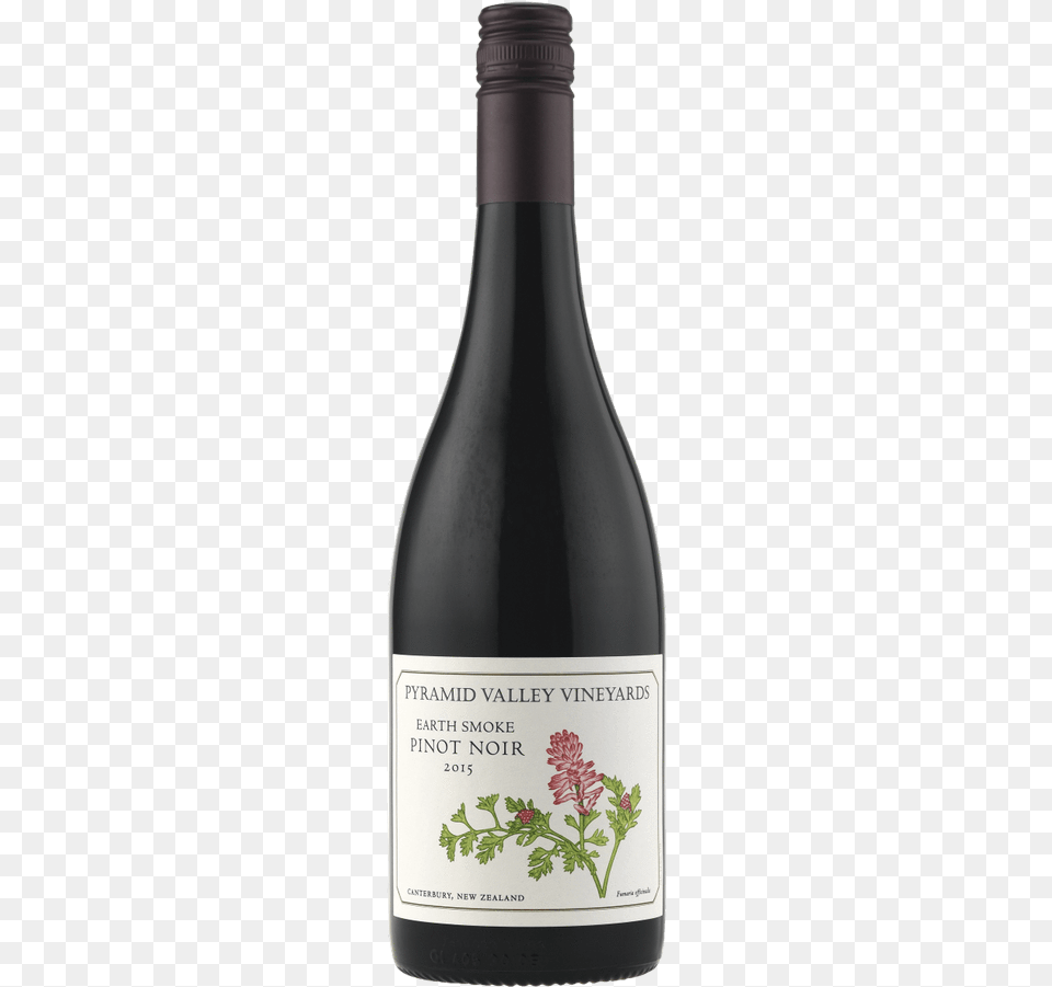 2015 Pyramid Valley Earth Smoke Pinot Noir Ministry Of Clouds Grenache, Alcohol, Beverage, Liquor, Red Wine Free Transparent Png