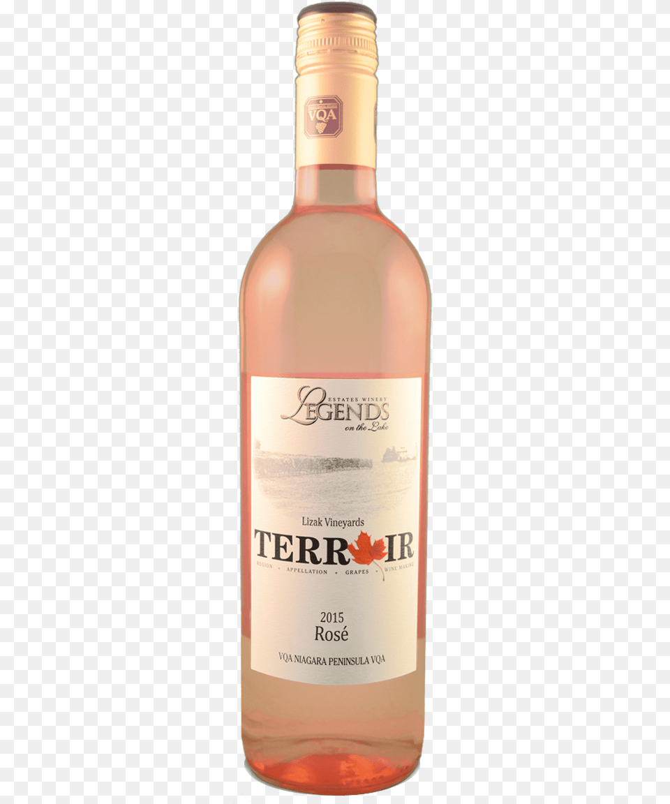 2015 Terroir Ros Glass Bottle, Alcohol, Beer, Beverage, Liquor Png