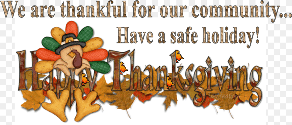 2015 Thanksgiving Slider Happy And Safe Thanksgiving, Food, Sweets, Leaf, Plant Free Png Download