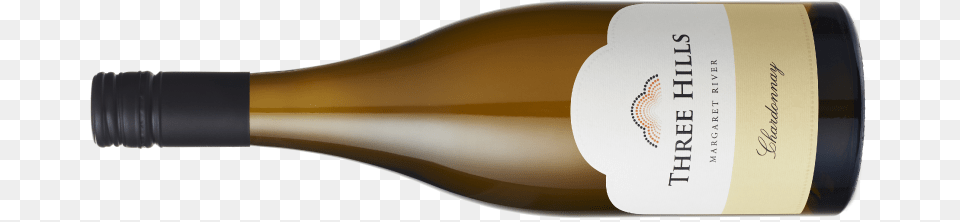2015 Three Hills Chardonnay Three Hills, Alcohol, Beer, Beverage, Bottle Png Image