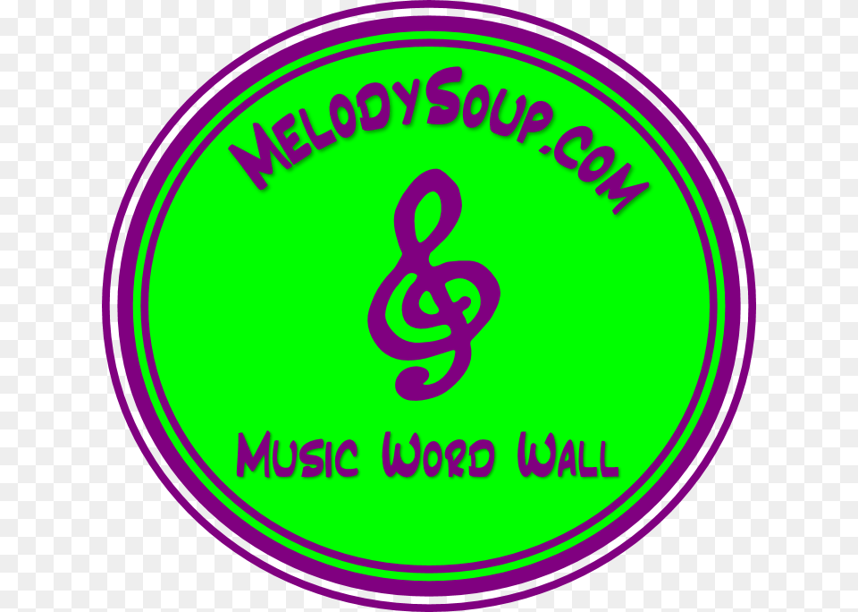 2015 Word Wall Set 3 Music Notation And Symbols Feliz Dia De La Musica, Logo, Purple, Text, Symbol Free Png
