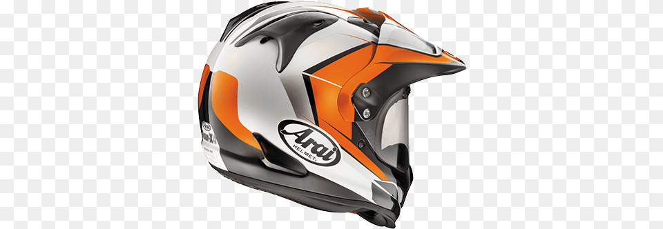 2015 Xd4 Flare Orange Rear Arai Xd4 Flare Orange, Crash Helmet, Helmet, Clothing, Hardhat Free Png Download