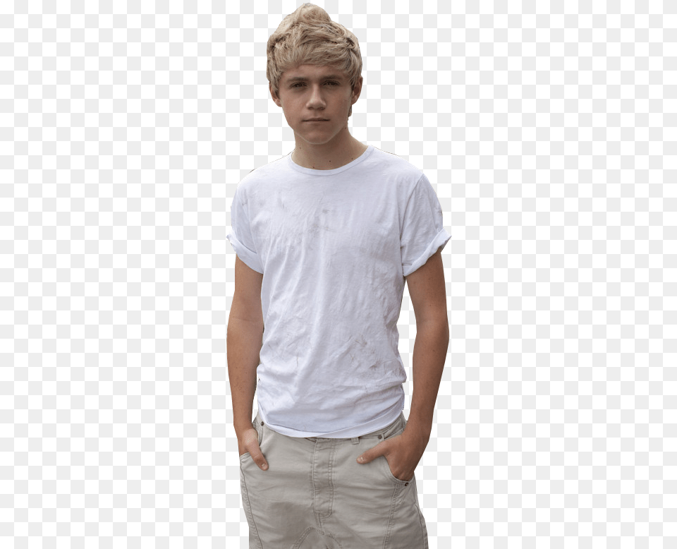 Niall Horan, T-shirt, Clothing, Blonde, Sleeve Free Png Download