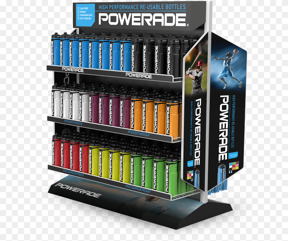 2016 03 14 Powerade Floor Display Shelf Side 002, Boy, Child, Male, Person Png