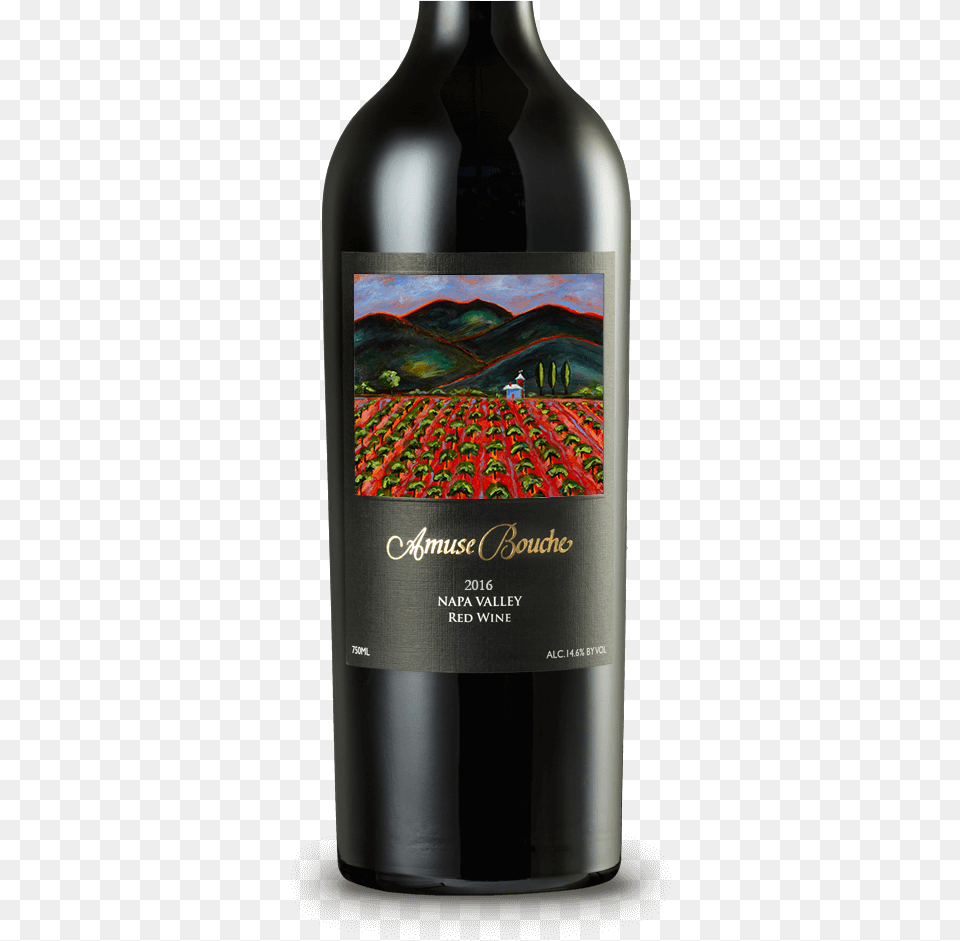 2016 Amuse Bouche Napa Valley Red Blend Amuse Bouche Napa Valley Red Wine 2014, Alcohol, Beverage, Bottle, Red Wine Free Png Download