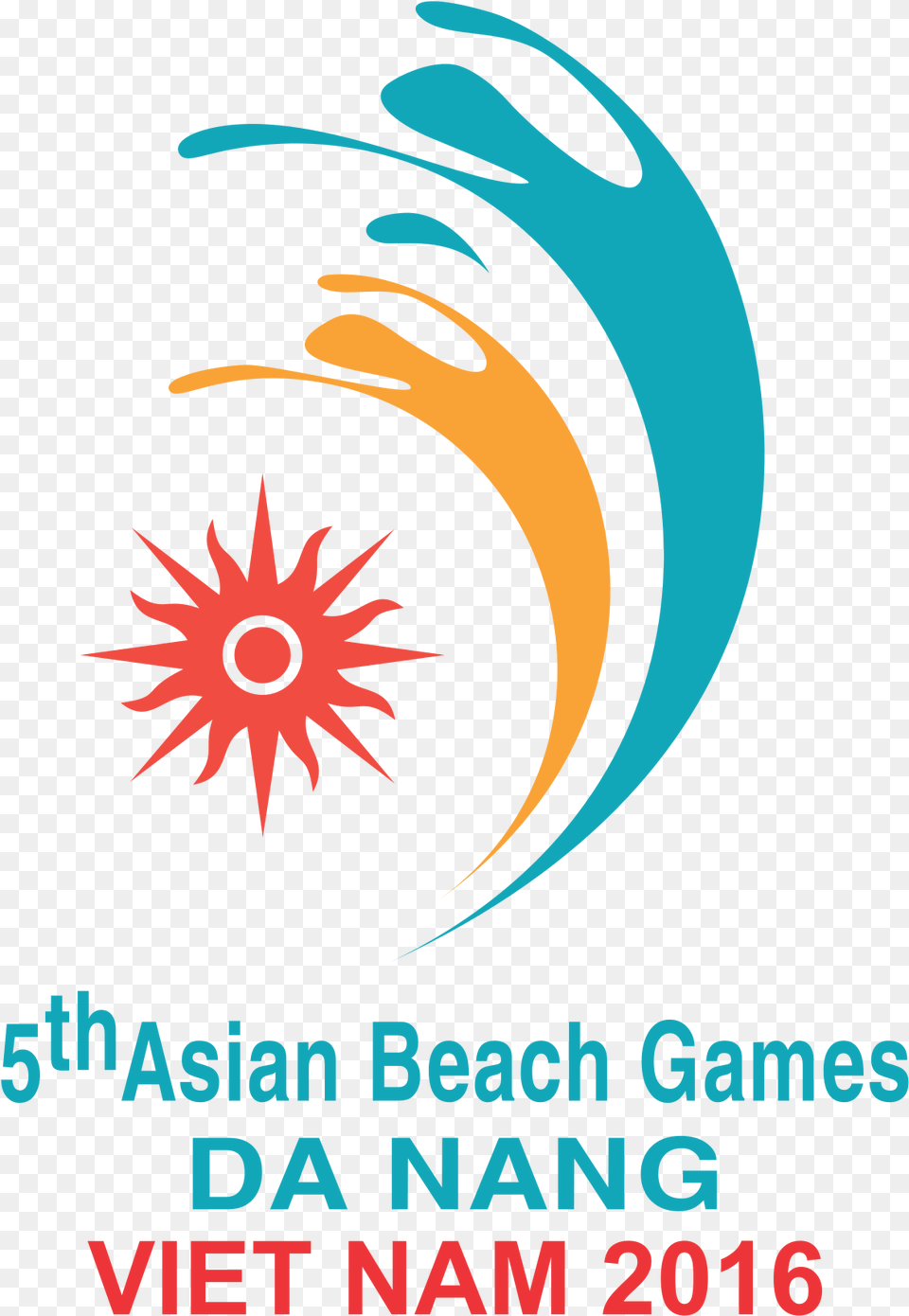 2016 Asian Beach Games Asian Beach Games 2016, Advertisement, Poster, Logo, Graphics Png Image