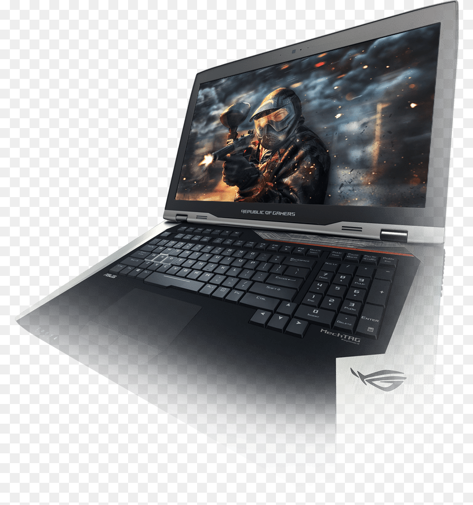 2016 Asus Gaming Laptop, Computer, Pc, Electronics, Person Png