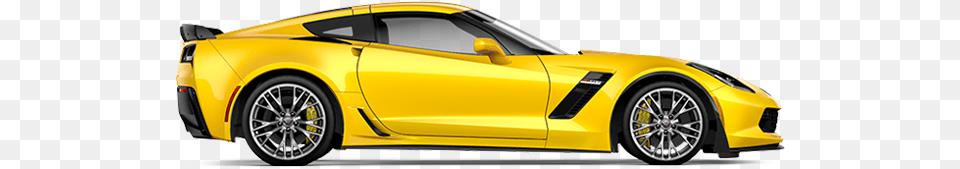 2016 Chevrolet Corvette Z06 Model Information 2017 Corvette Side View, Alloy Wheel, Vehicle, Transportation, Tire Png Image