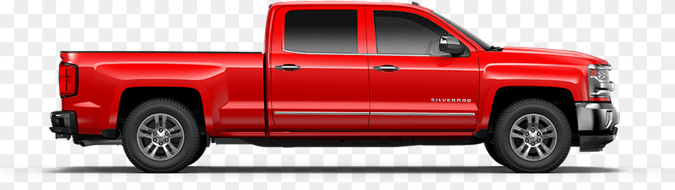 2016 Chevrolet Silverado 1500 Side View Chevrolet Truck Side View, Pickup Truck, Transportation, Vehicle, Machine Free Transparent Png