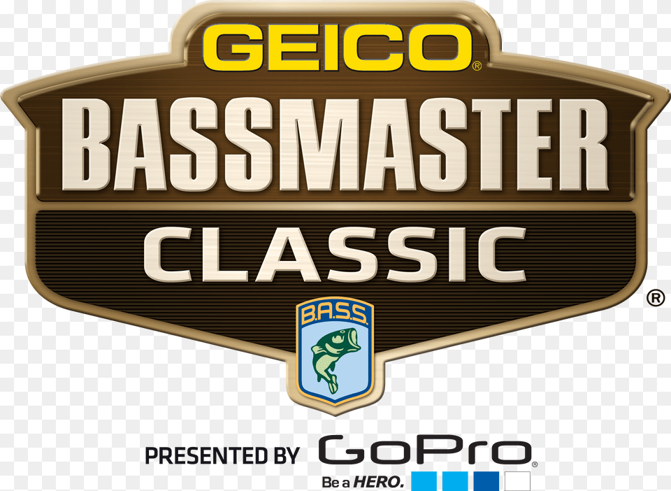 2016 Classic Geicogopro4c Chris Copy Bass Master Classic 2019, Badge, Logo, Symbol Png Image