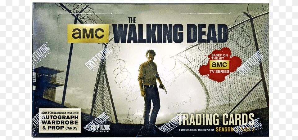 2016 Cryptozoic The Walking Dead Season 4 Part 2 Trading Walking Dead Wallpaper 4k, Advertisement, Poster, Adult, Person Free Transparent Png