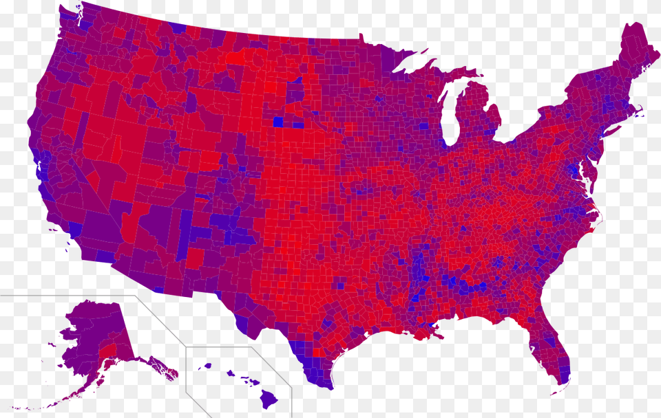 2016 Election Map Purple, Chart, Plot, Art, Baby Png