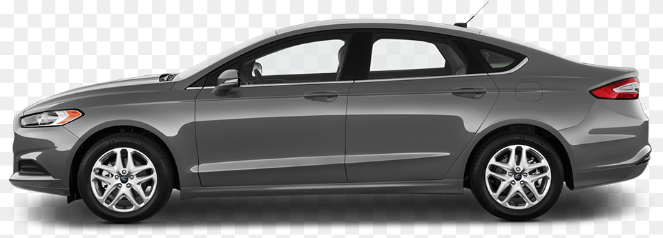 2016 Ford Fusion Side View Hyundai Accent 2017 Hatchback, Car, Vehicle, Transportation, Sedan Free Transparent Png