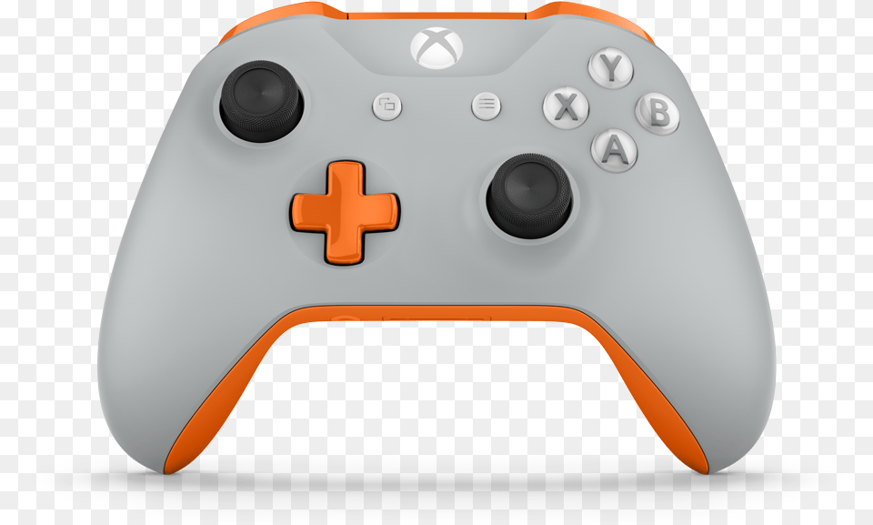 2016 Give Your Xbox One Controller Some Personal Xbox Controller Grey Orange, Electronics Free Png