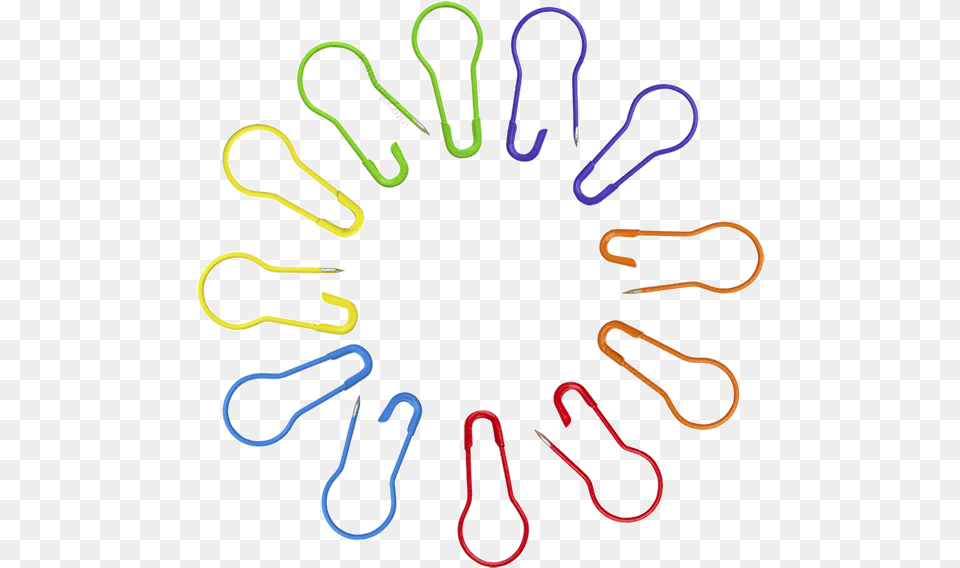 2016 Hisafetycolors Knitter39s Safety Pins, Light, Electronics, Hardware Free Png Download