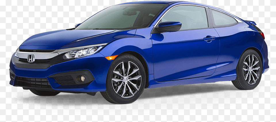 2016 Honda Civic Coupe Blue 2016 Honda Civic, Car, Sedan, Transportation, Vehicle Free Transparent Png