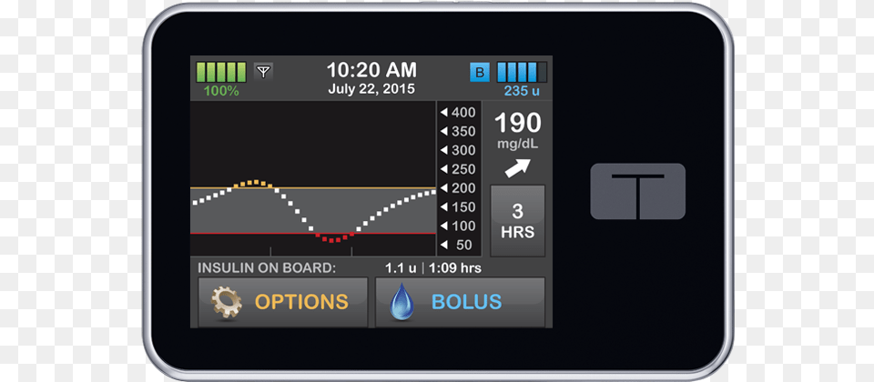 2016 Insulin Pump Comparisons Tandem T Slim, Electronics, Mobile Phone, Phone, Computer Hardware Free Transparent Png