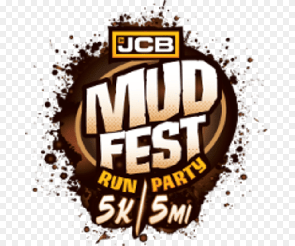 2016 Jcb Mudfest Event Logo 3d 3 Jcb, Advertisement, Food, Sweets, Poster Png