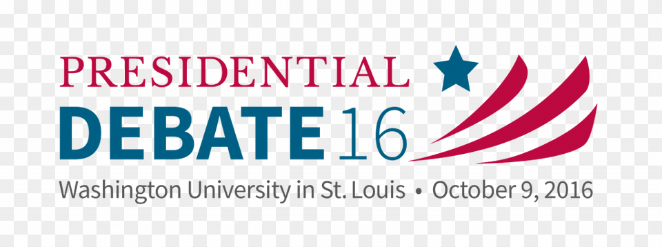 2016 Presidential Debate Campus Partner Logo Free Transparent Png