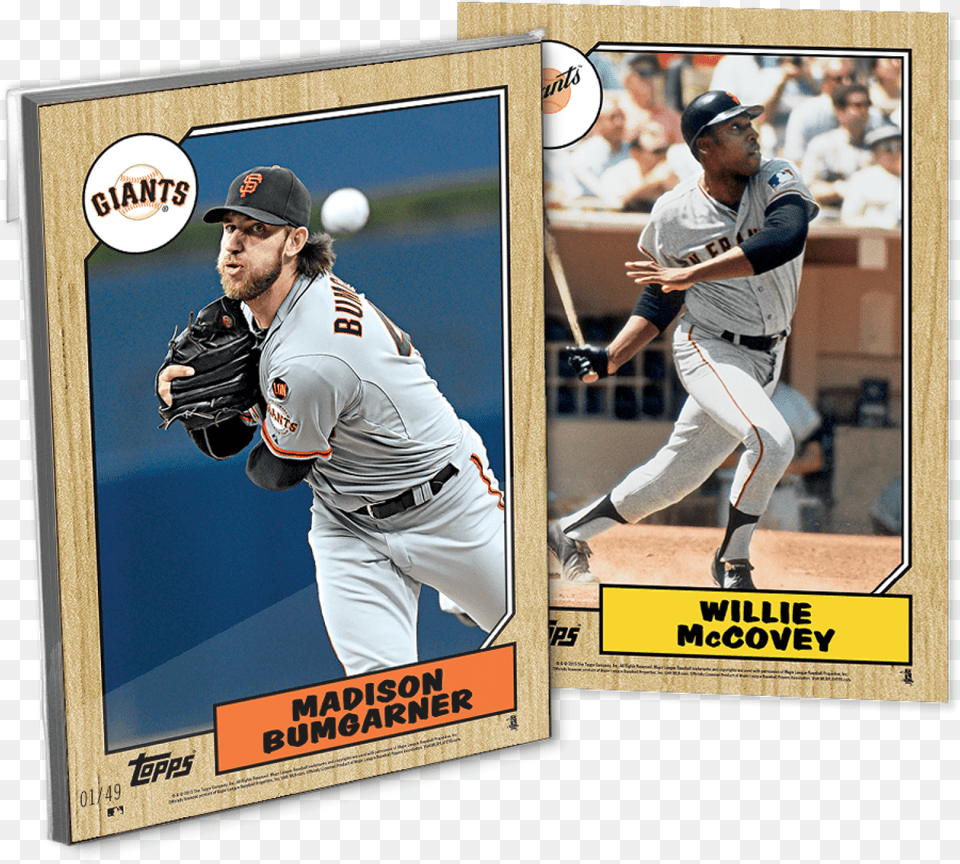 2016 San Francisco Giants 3987 Tribute Complete Set, Baseball, Baseball Glove, Clothing, Sport Png