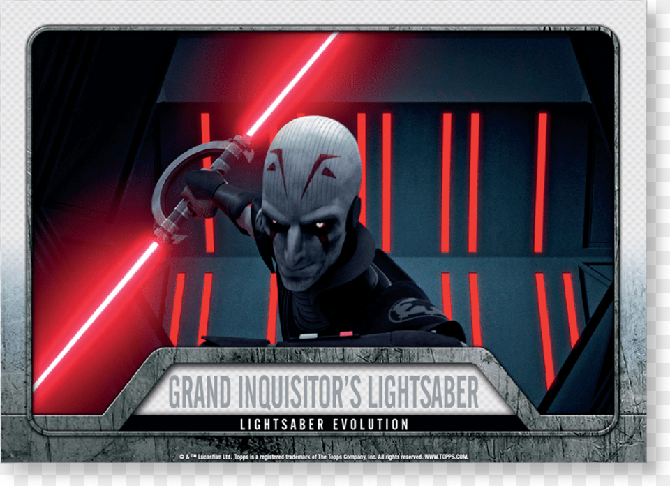 2016 Star Wars Evolution The Inquisitorquots Lightsaber Lightsaber, Light, Baby, Person, Face Png Image