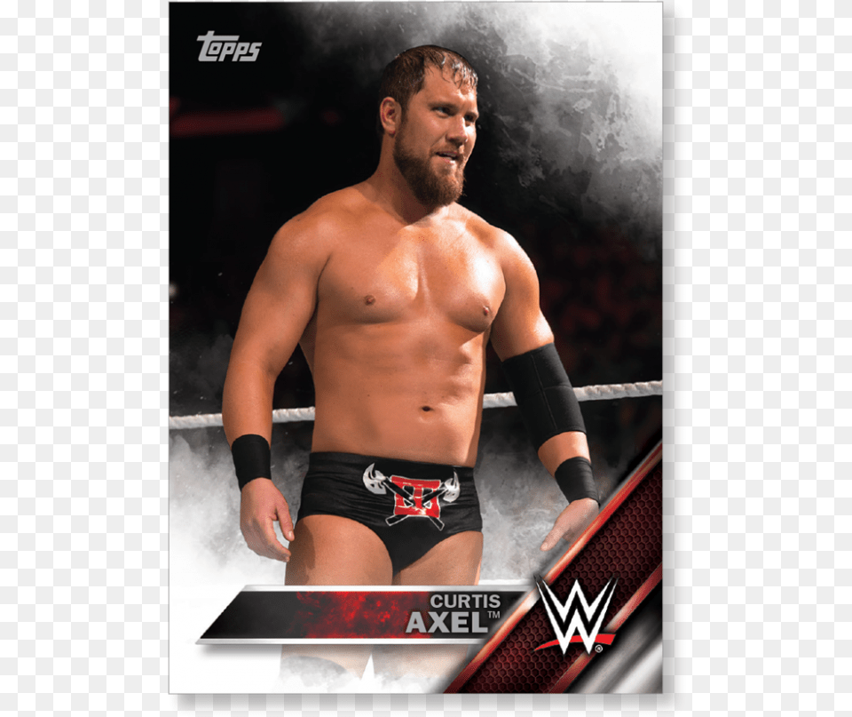 2016 Topps Wwe Curtis Axel Professional Wrestling, Adult, Person, Man, Male Png