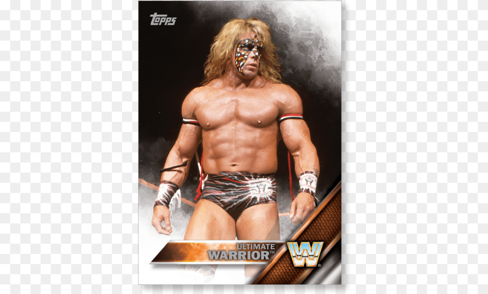 2016 Topps Wwe Ultimate Warrior Ultimate Warrior Memorabilia, Hand, Body Part, Finger, Person Free Png Download