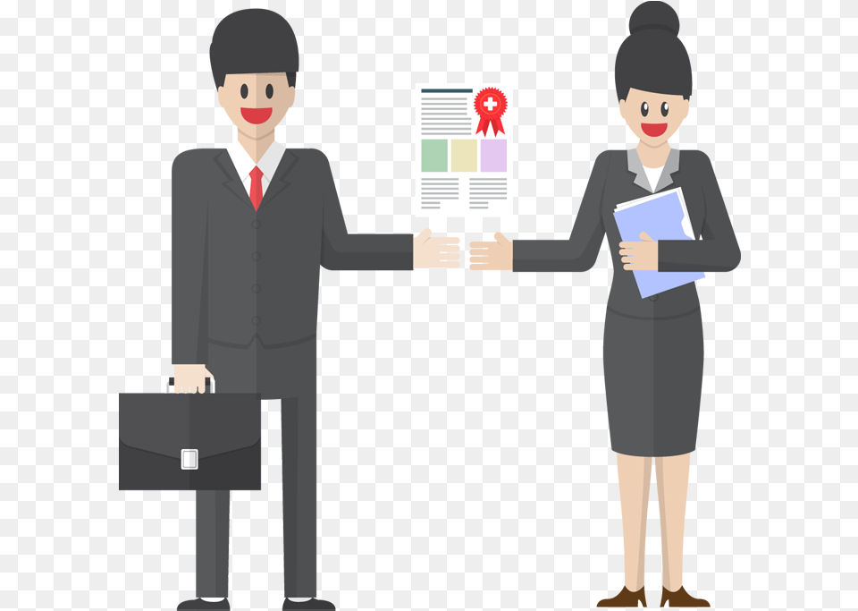 Business Businessman And Woman, Person, Adult, Female, Face Free Png