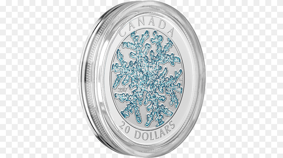 2017 20 1 Oz Fine Silver Coin Circle, Outdoors, Nature, Snow Png