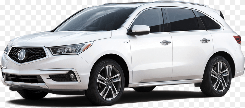 2017 Acura Mdx Sport Hybrid Mercedes 7 Seater White, Car, Suv, Transportation, Vehicle Free Png