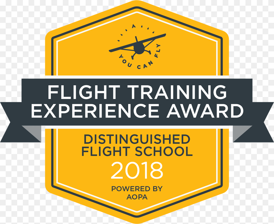 2017 Aopa Distinguished Flight School Flight Training Flight Training, Sign, Symbol, Logo, Scoreboard Free Png Download