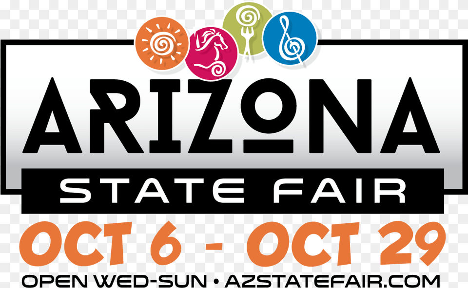 2017 Az State Fair Logo Arizona State Fair, Food, Sweets, Text, Scoreboard Free Transparent Png