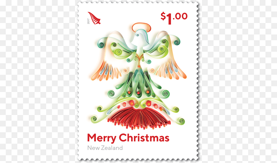 2017 Christmas Postage Stamps, Postage Stamp Free Png