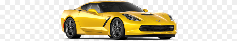 2017 Corvette 3qv 2017 Corvette Yellow, Alloy Wheel, Vehicle, Transportation, Tire Free Png