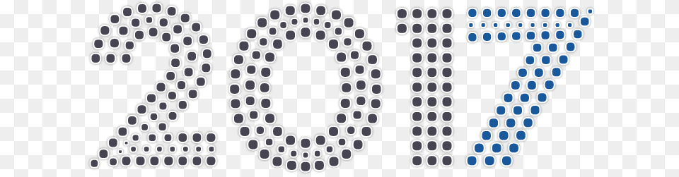 2017 Dotted Text, Number, Symbol Free Png