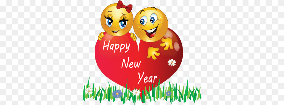 2017 Emoji Image With No Background Smiley Happy New Year, Baby, Balloon, Person, Envelope Free Png Download